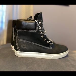 Black Timberland boots